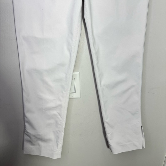 Helmut Lang Tan Trouser Pants Split Hem Size 6 - Picture 4 of 13